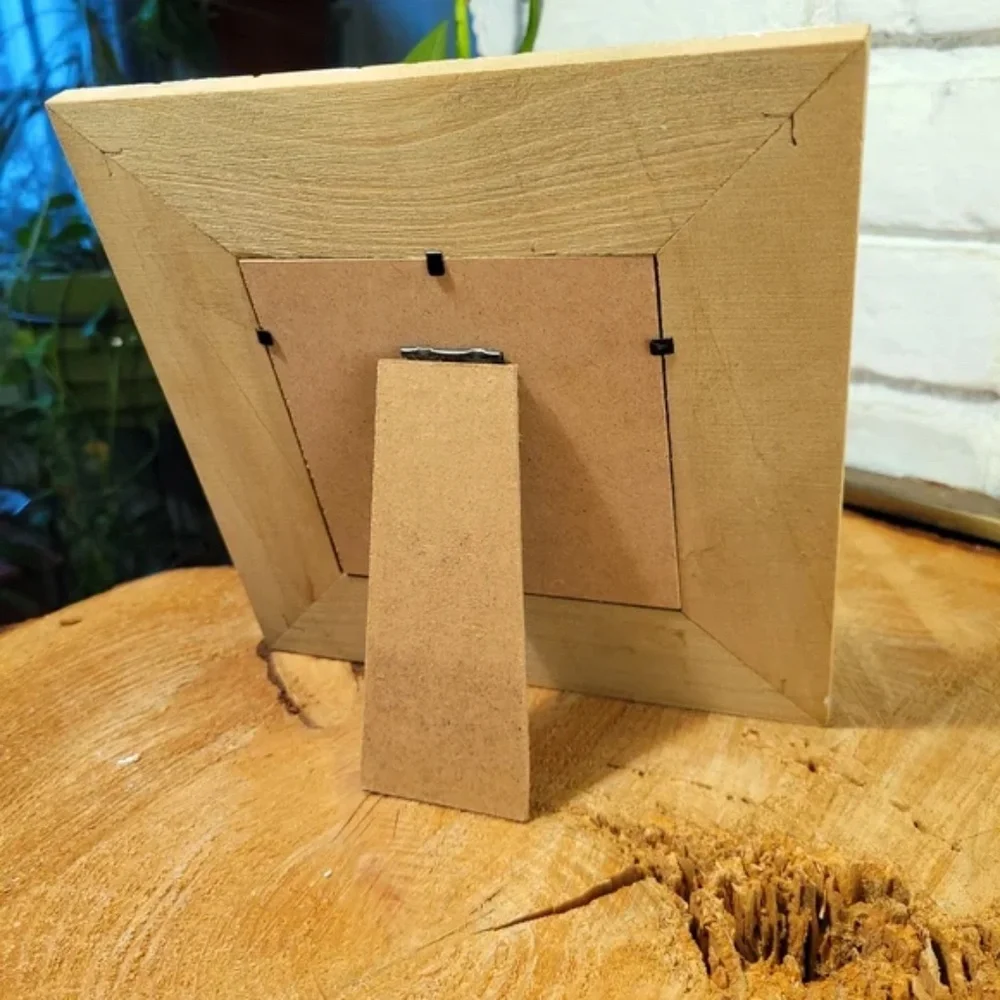 Weathered Wood Beach Photo Frame